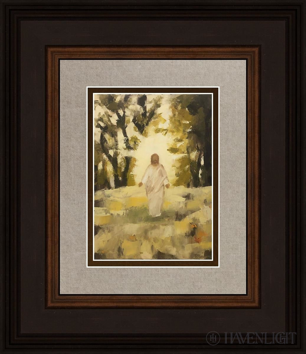 Trust Him Open Edition Print / 5 X 7 Brown 12 3/4 14 Art