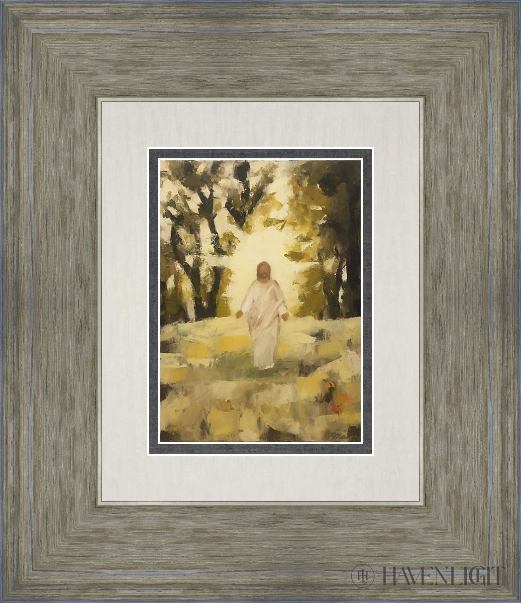 Trust Him Open Edition Print / 5 X 7 Gray 12 3/4 14 Art