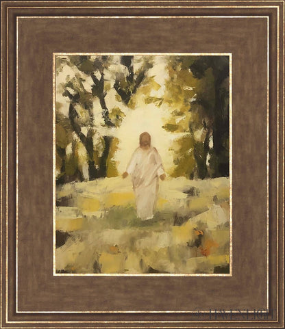 Trust Him Open Edition Print / 8 X 10 Gold 12 3/4 14 Art