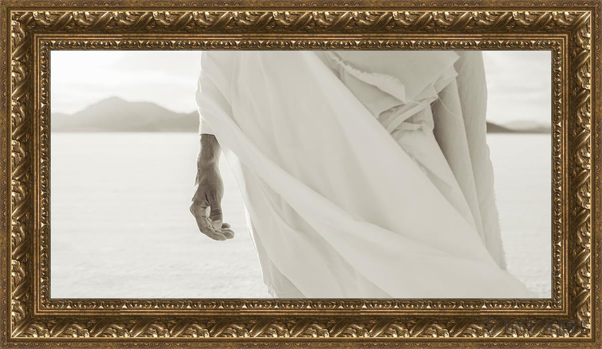 Trust In Him Open Edition Canvas / 30 X 15 Gold 35 3/4 20 Art