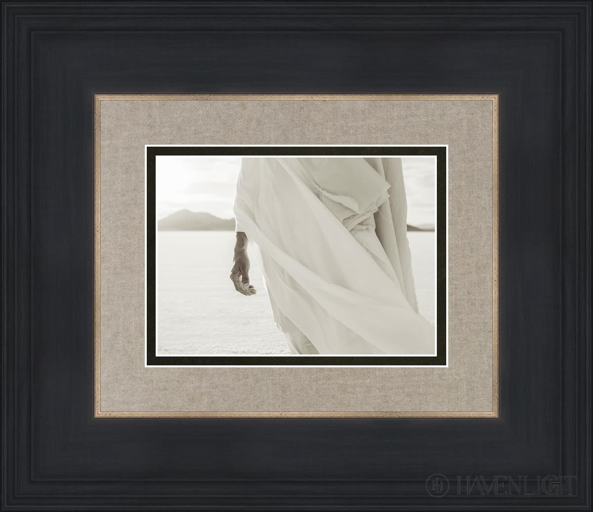 Trust In Him Open Edition Print / 7 X 5 Black 14 3/4 12 Art