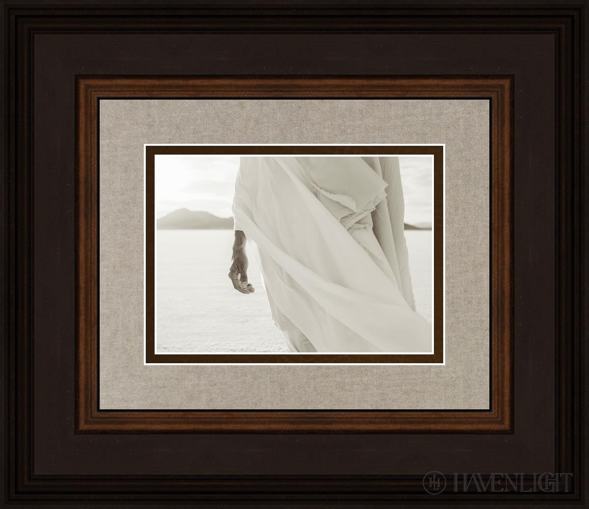 Trust In Him Open Edition Print / 7 X 5 Brown 14 3/4 12 Art