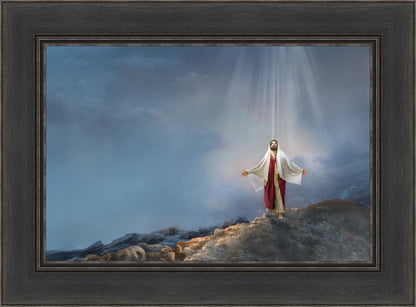 Walk In Righteousness Open Edition Canvas / 24 X 16 Black 30 1/2 22 Art