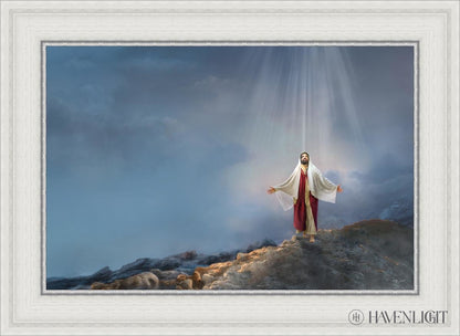 Walk In Righteousness Open Edition Canvas / 24 X 16 White 29 3/4 21 Art