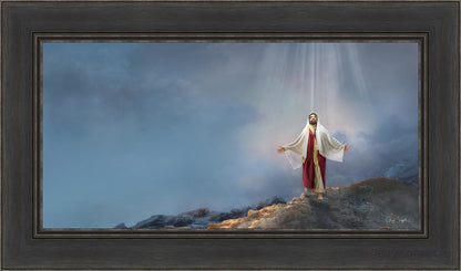 Walk In Righteousness Open Edition Canvas / 30 X 15 Black 36 1/2 21 Art