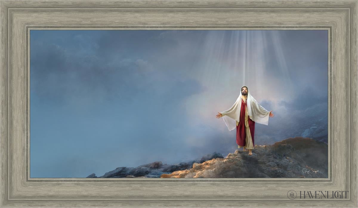 Walk In Righteousness Open Edition Canvas / 30 X 15 Gray 35 3/4 20 Art