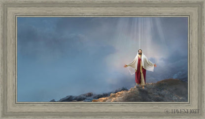 Walk In Righteousness Open Edition Canvas / 30 X 15 Gray 35 3/4 20 Art