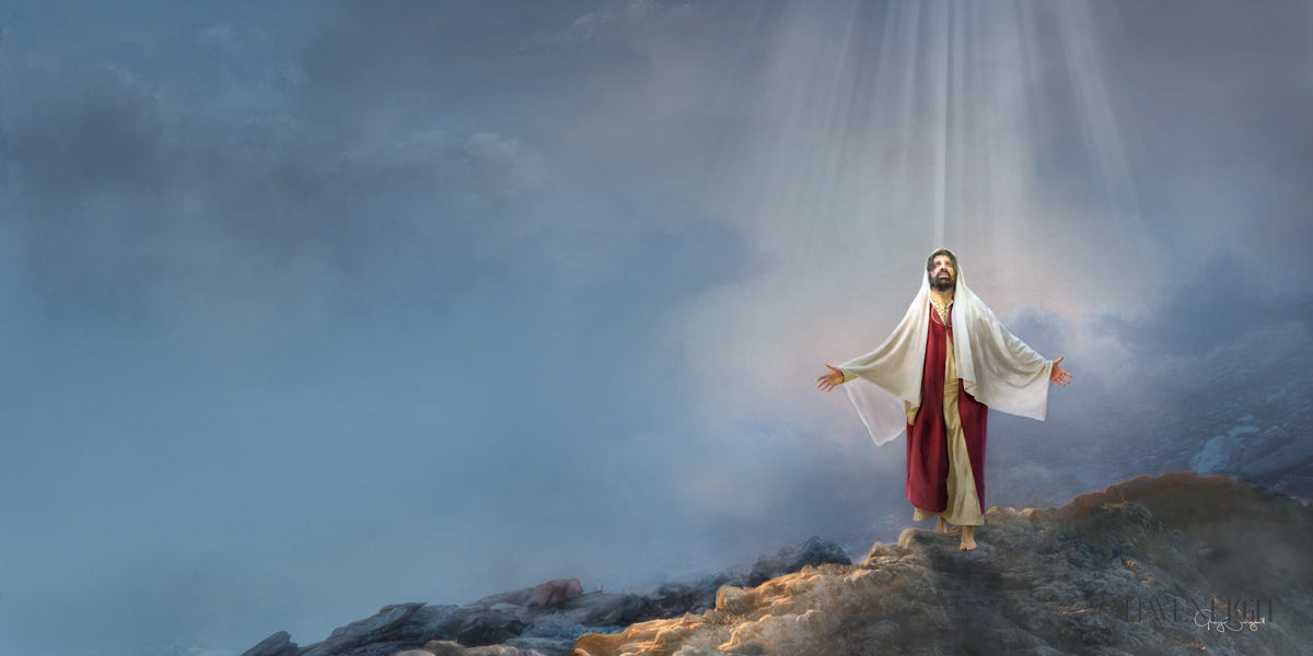 Walk In Righteousness Open Edition Canvas / 30 X 15 Rolled Tube Art