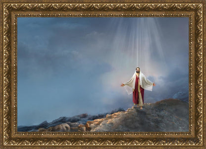 Walk In Righteousness Open Edition Canvas / 30 X 20 Gold 35 3/4 25 Art