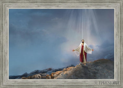 Walk In Righteousness Open Edition Canvas / 30 X 20 Silver 34 3/4 24 Art
