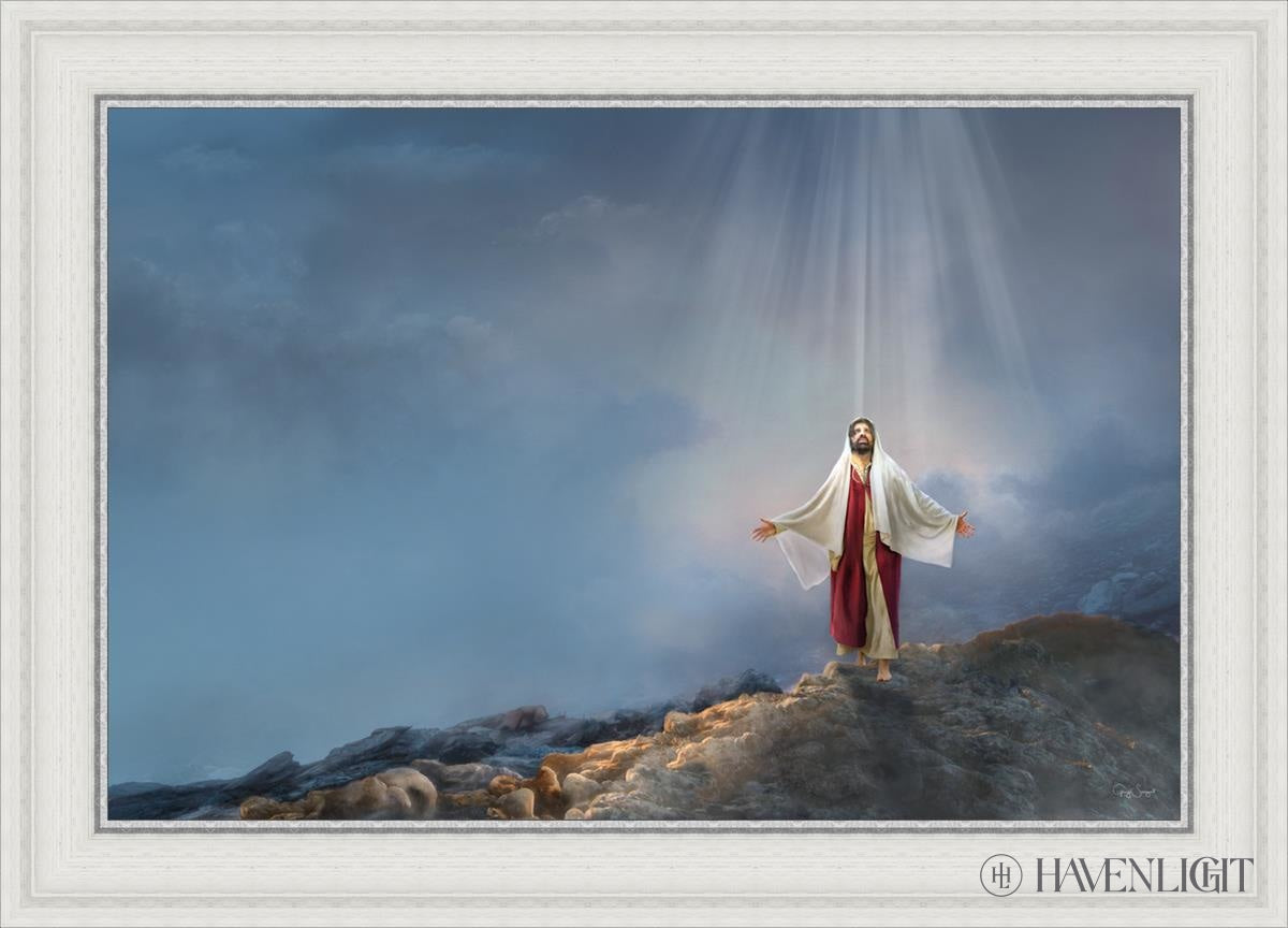 Walk In Righteousness Open Edition Canvas / 30 X 20 White 35 3/4 25 Art