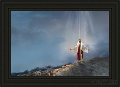 Walk In Righteousness Open Edition Canvas / 36 X 24 Black 43 3/4 31 Art