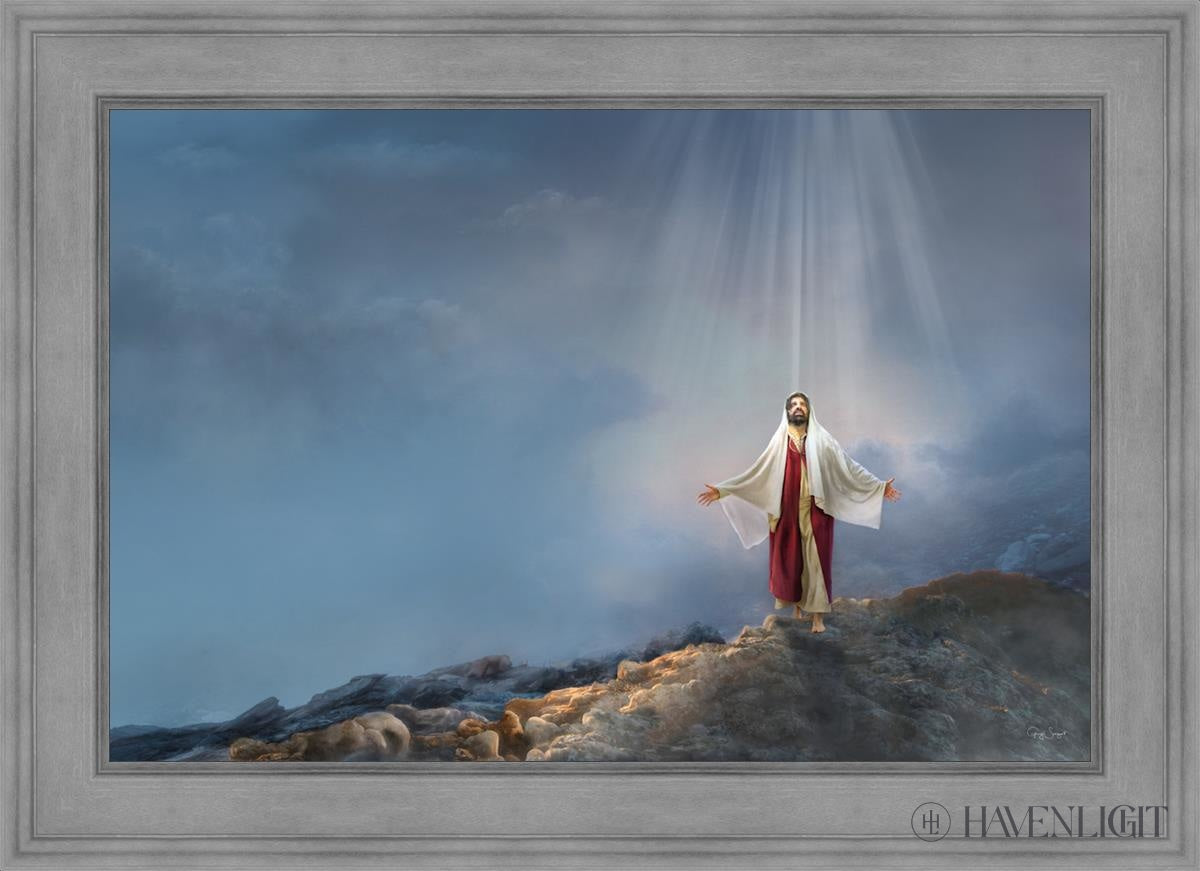 Walk In Righteousness Open Edition Canvas / 36 X 24 Gray 43 3/4 31 Art