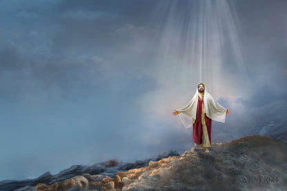 Walk In Righteousness Open Edition Canvas / 36 X 24 Rolled Tube Art