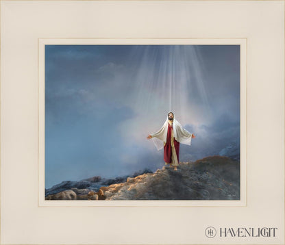 Walk In Righteousness Open Edition Print / 10 X 8 White 14 1/4 12 Art