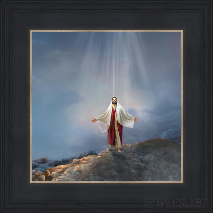 Walk In Righteousness Open Edition Print / 12 X Black 16 3/4 Art