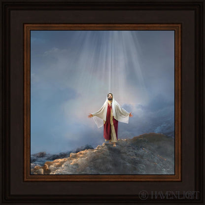 Walk In Righteousness Open Edition Print / 12 X Brown 16 3/4 Art