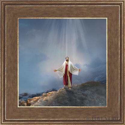 Walk In Righteousness Open Edition Print / 12 X Gold 16 3/4 Art