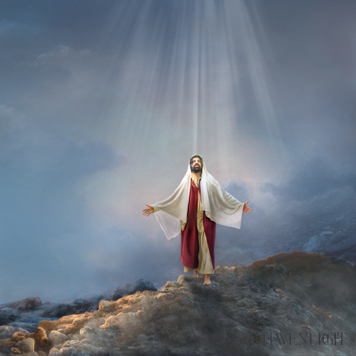 Walk In Righteousness Open Edition Print / 12 X Only Art