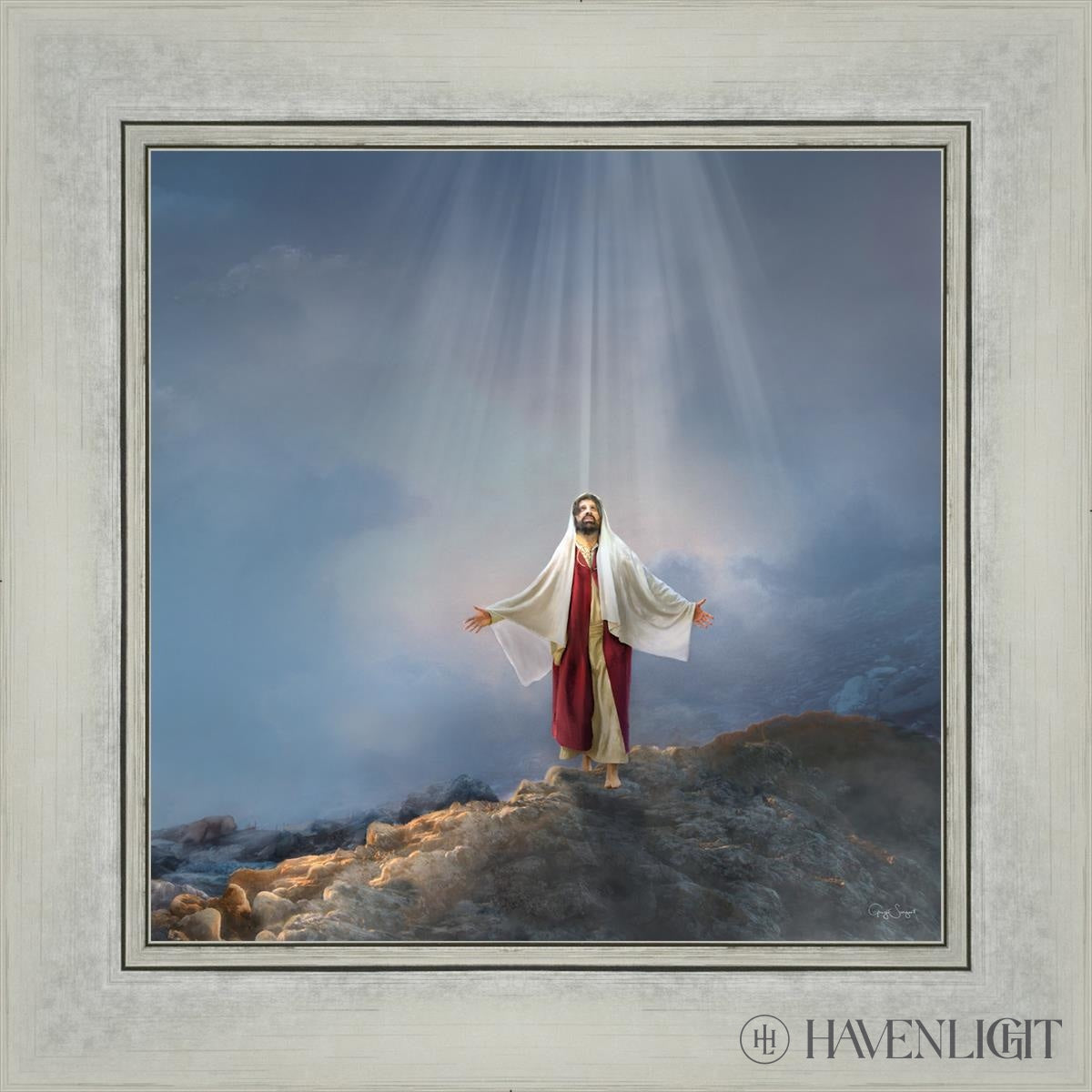 Walk In Righteousness Open Edition Print / 12 X Silver 16 1/4 Art