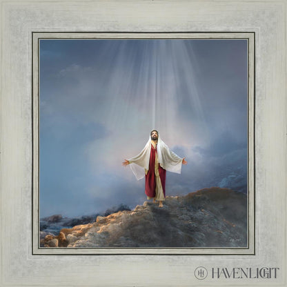Walk In Righteousness Open Edition Print / 12 X Silver 16 1/4 Art