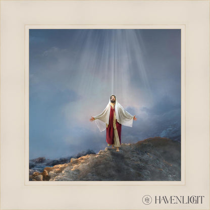 Walk In Righteousness Open Edition Print / 12 X White 16 1/4 Art