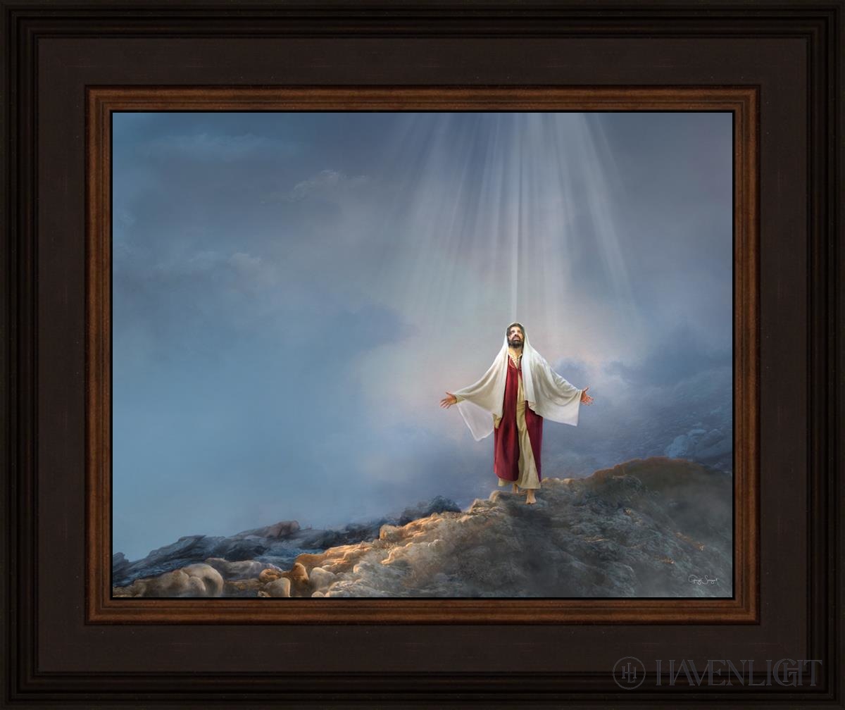 Walk In Righteousness Open Edition Print / 14 X 11 Brown 18 3/4 15 Art