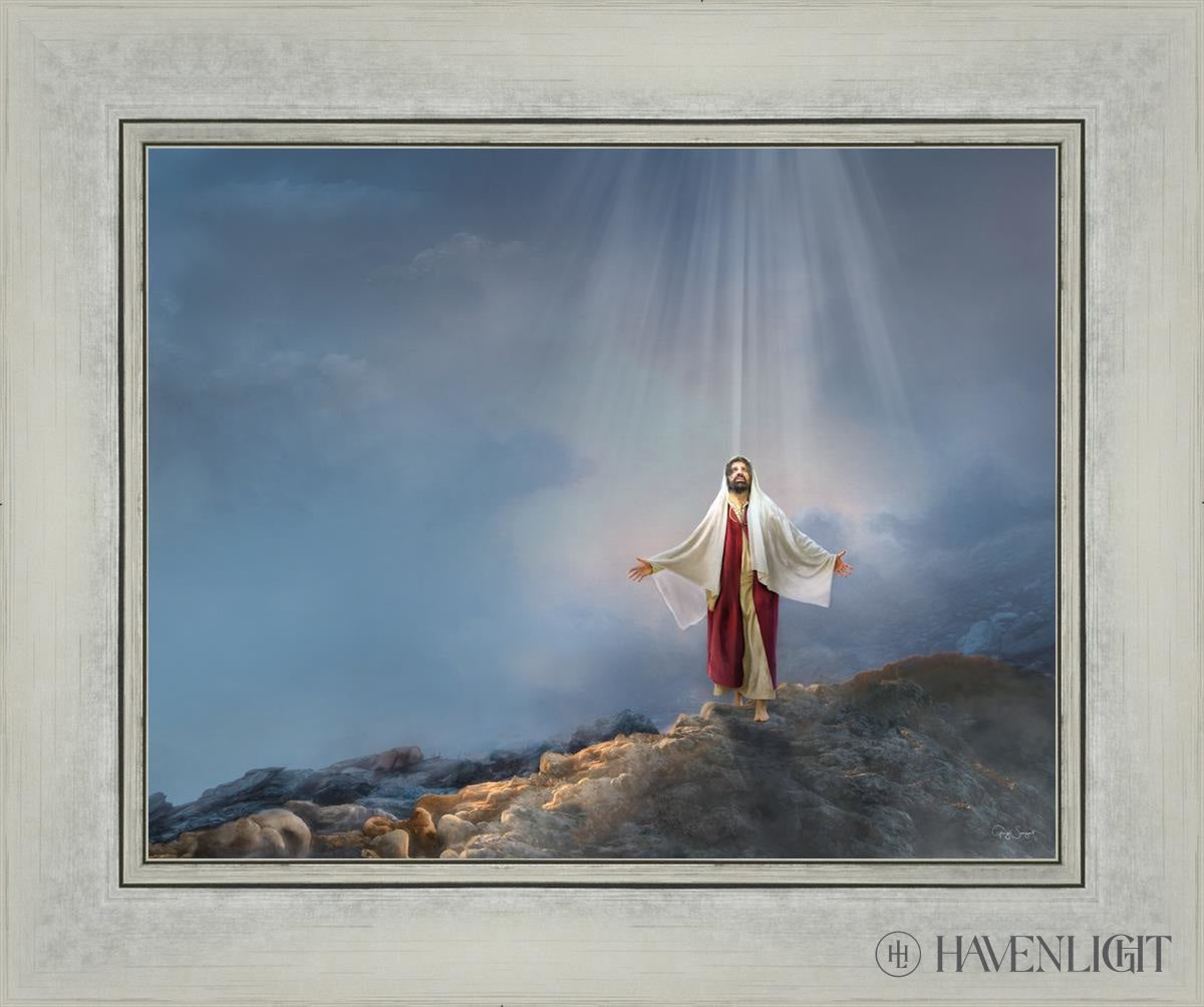 Walk In Righteousness Open Edition Print / 14 X 11 Silver 18 1/4 15 Art