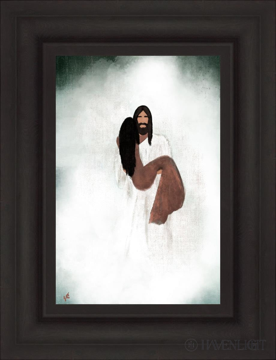 Walk You Through The Storm Open Edition Canvas / 12 X 18 Brown 19 3/4 25 Art