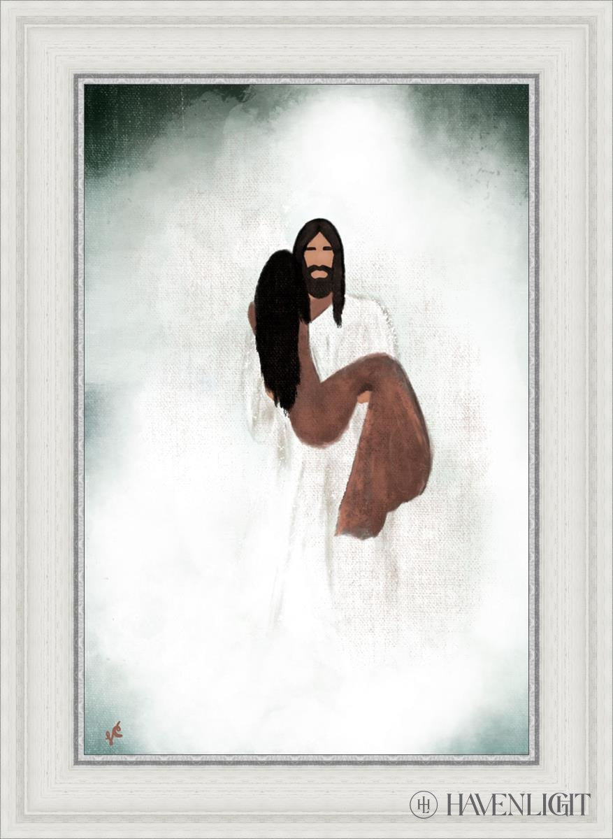 Walk You Through The Storm Open Edition Canvas / 16 X 24 White 21 3/4 29 Art