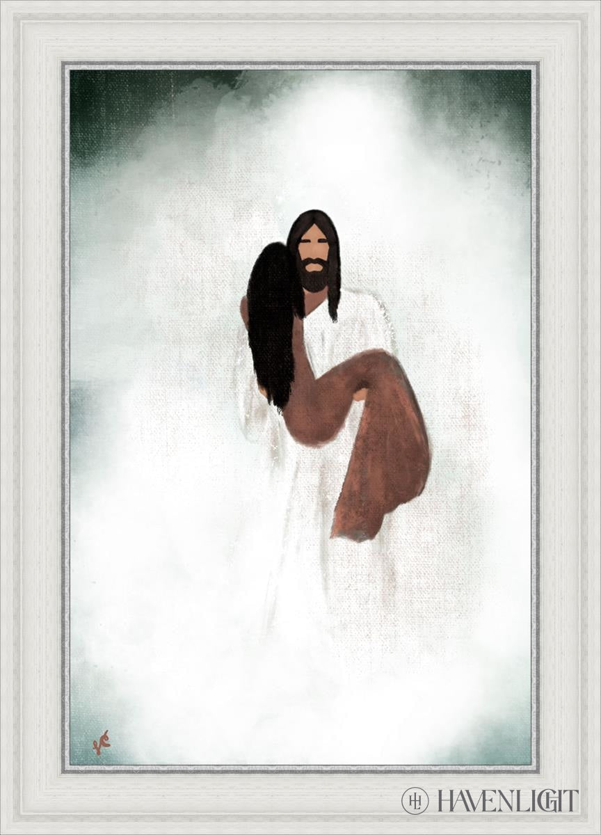 Walk You Through The Storm Open Edition Canvas / 20 X 30 White 25 3/4 35 Art