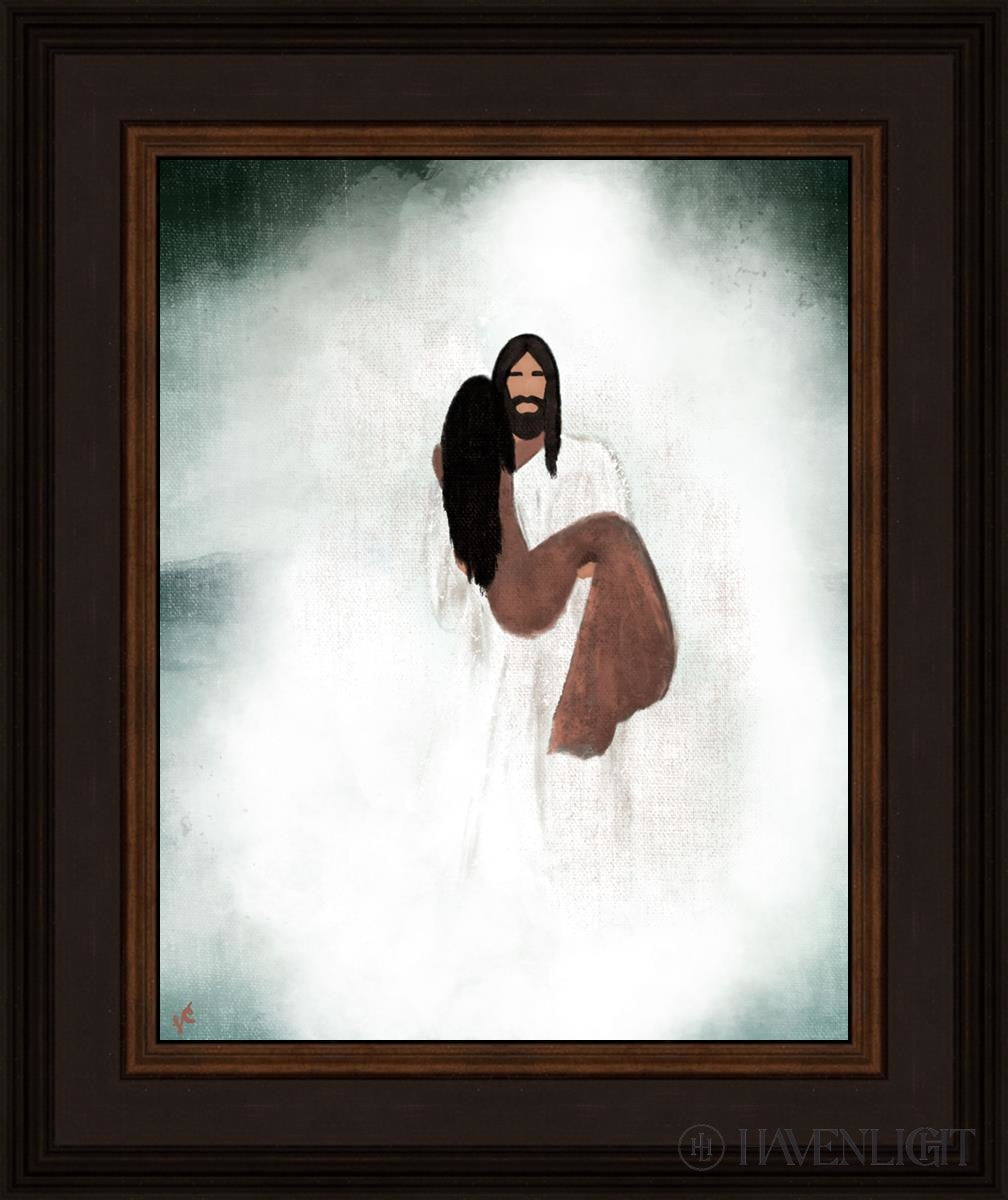 Walk You Through The Storm Open Edition Print / 11 X 14 Brown 15 3/4 18 Art