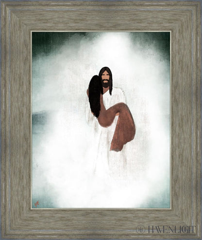 Walk You Through The Storm Open Edition Print / 11 X 14 Gray 15 3/4 18 Art