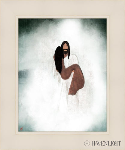 Walk You Through The Storm Open Edition Print / 11 X 14 White 15 1/4 18 Art