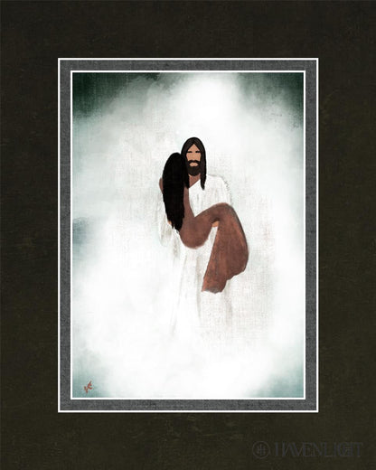 Walk You Through The Storm Open Edition Print / 5 X 7 Matted To 8 10 Art