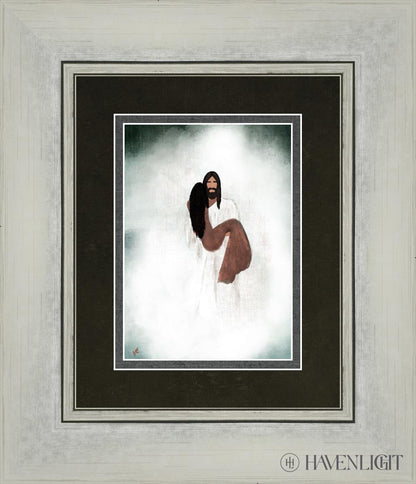 Walk You Through The Storm Open Edition Print / 5 X 7 Silver 12 1/4 14 Art