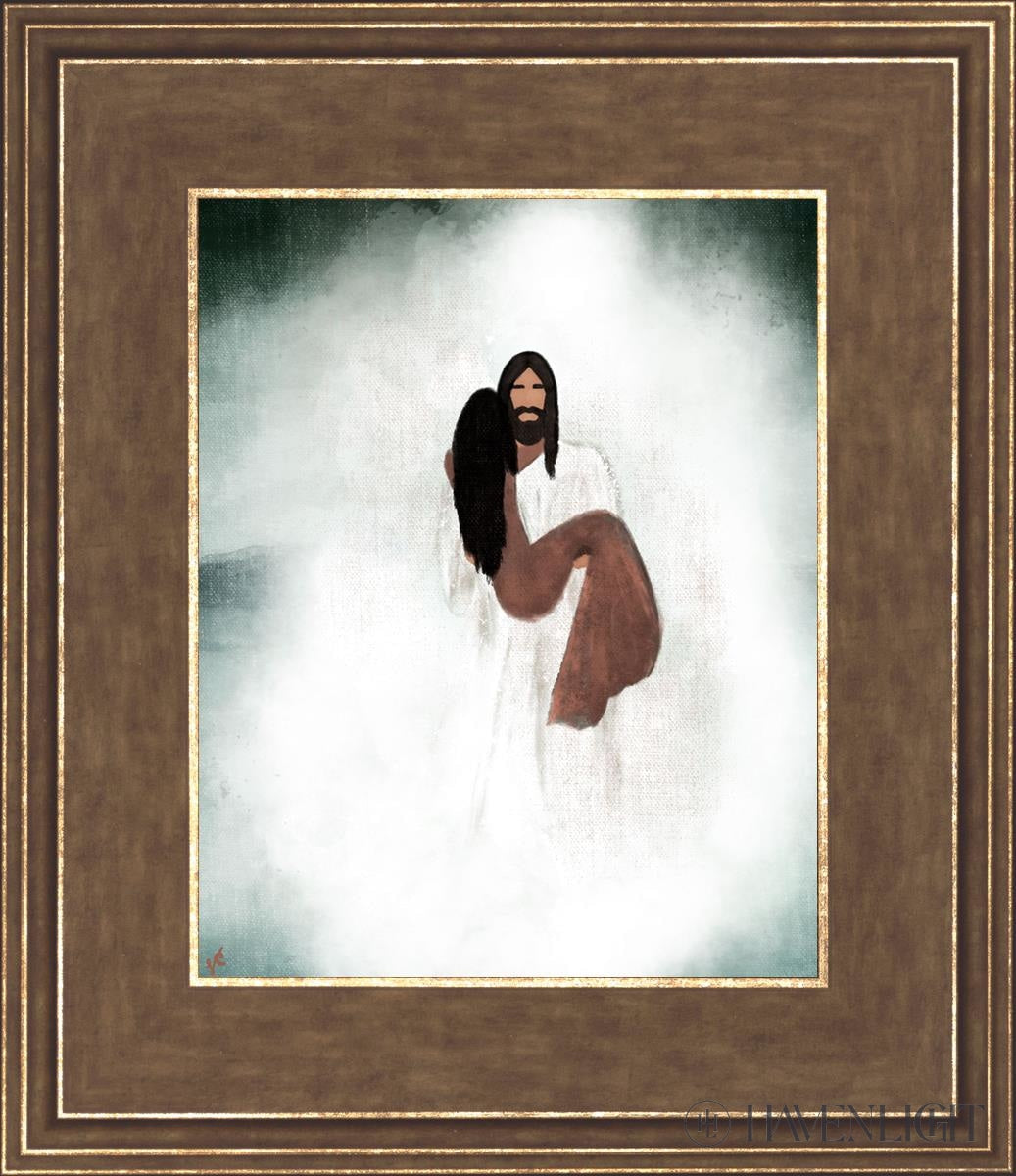 Walk You Through The Storm Open Edition Print / 8 X 10 Gold 12 3/4 14 Art