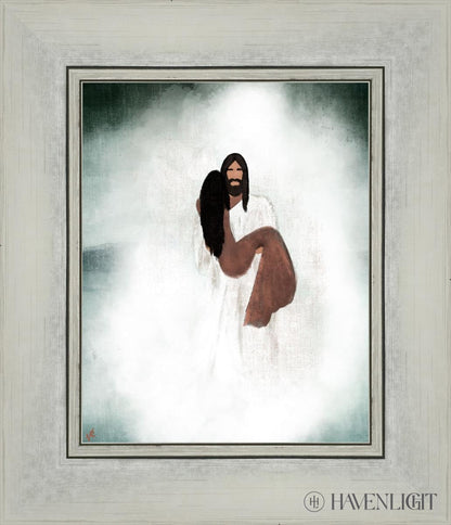 Walk You Through The Storm Open Edition Print / 8 X 10 Silver 12 1/4 14 Art