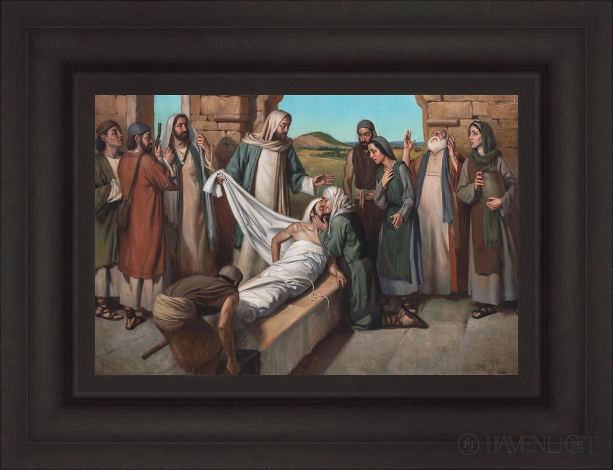 Widow Of Nain Open Edition Canvas / 18 X 12 Brown 25 3/4 19 Art