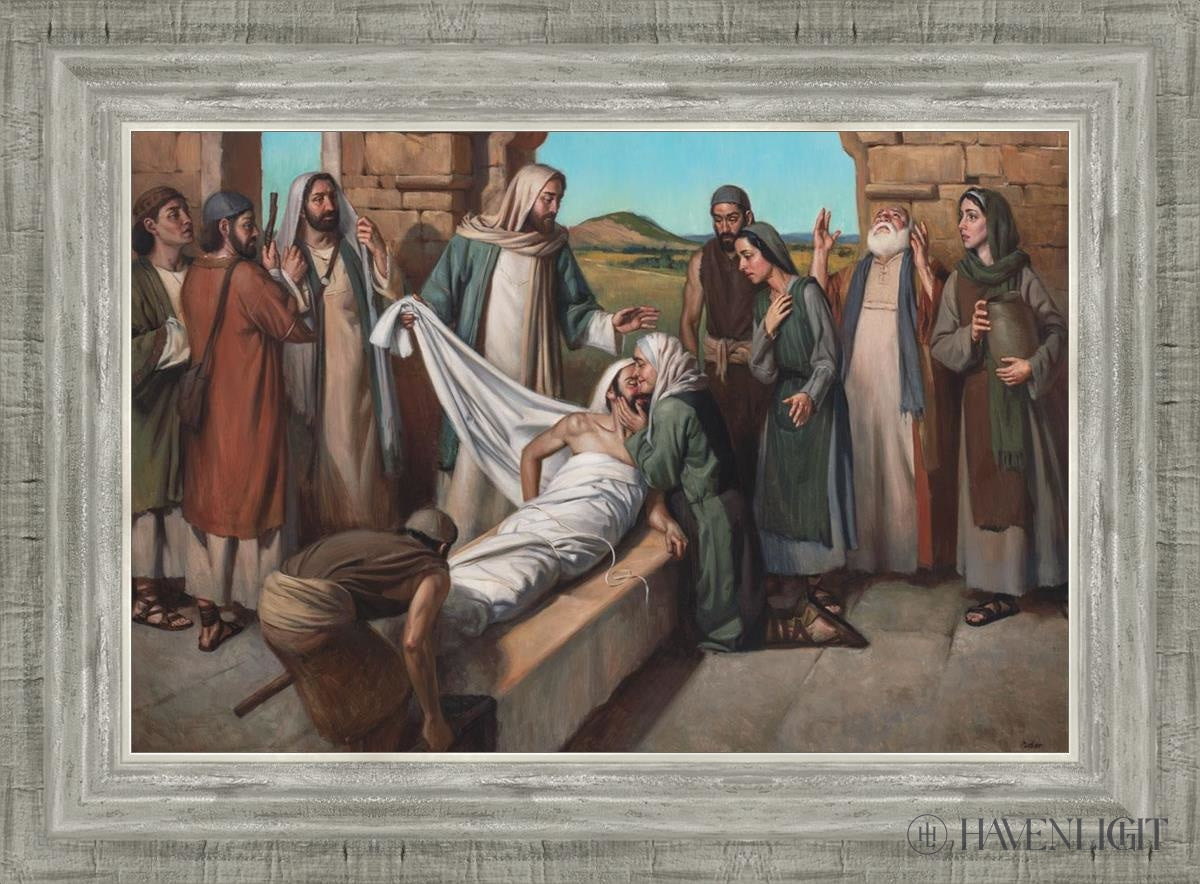 Widow Of Nain Open Edition Canvas / 18 X 12 Silver 22 3/4 16 Art