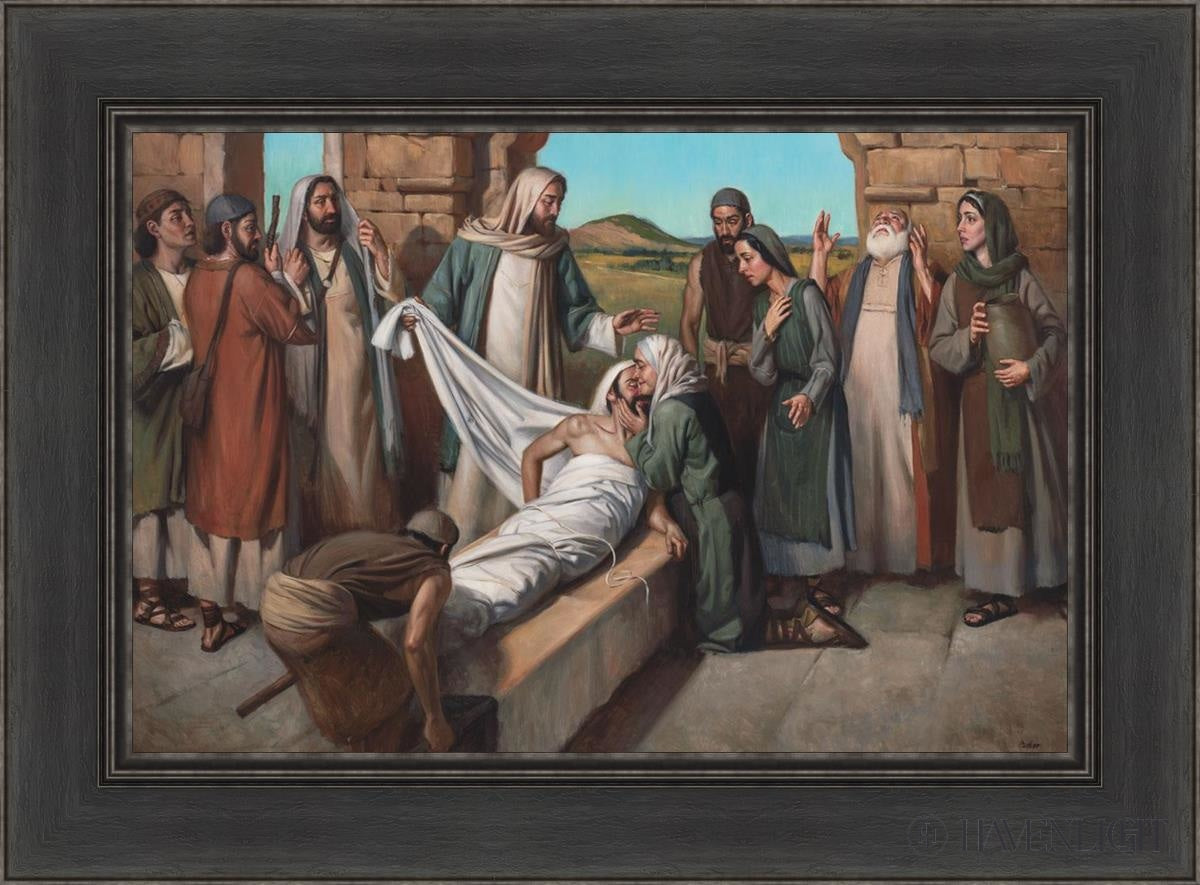 Widow Of Nain Open Edition Canvas / 24 X 16 Black 30 1/2 22 Art