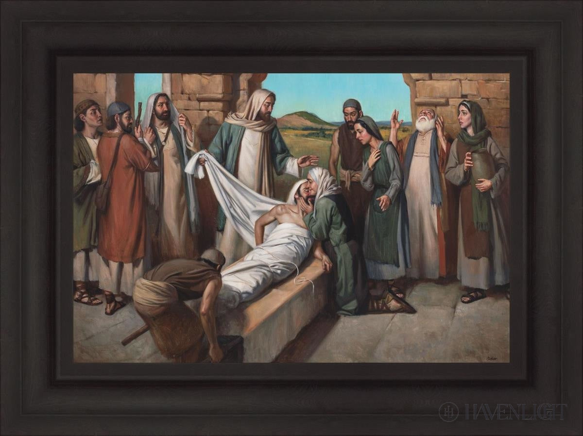 Widow Of Nain Open Edition Canvas / 24 X 16 Brown 31 3/4 23 Art