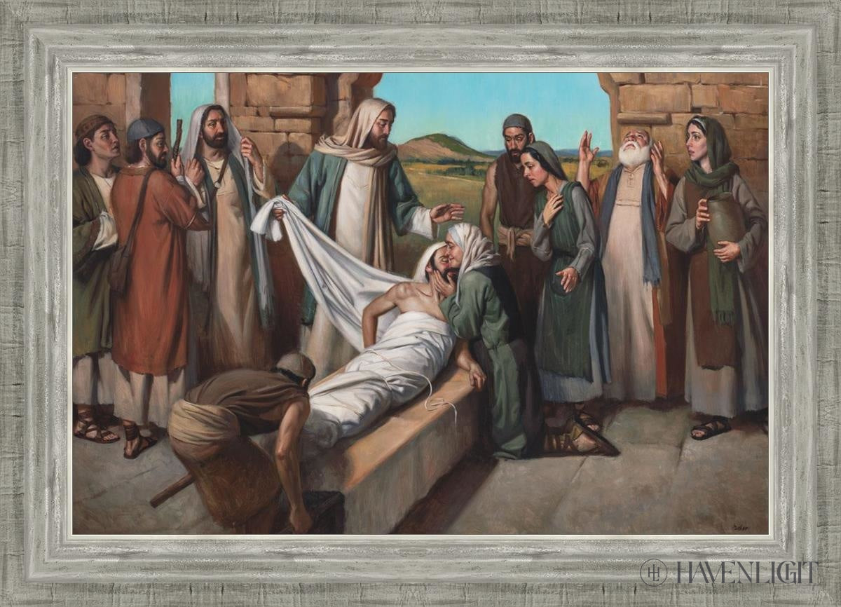 Widow Of Nain Open Edition Canvas / 24 X 16 Silver 28 3/4 20 Art