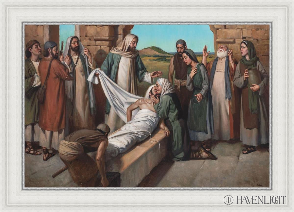 Widow Of Nain Open Edition Canvas / 30 X 20 White 35 3/4 25 Art