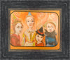 Witches Night Out Open Edition Print / 10 X 8 Frame B 13.5 11.5 Oep
